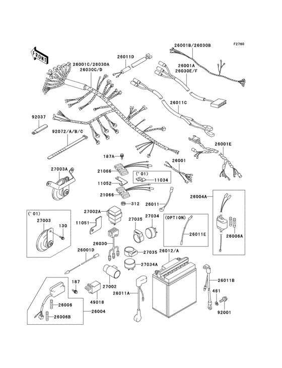 Chassis electrical equipment(1/2)