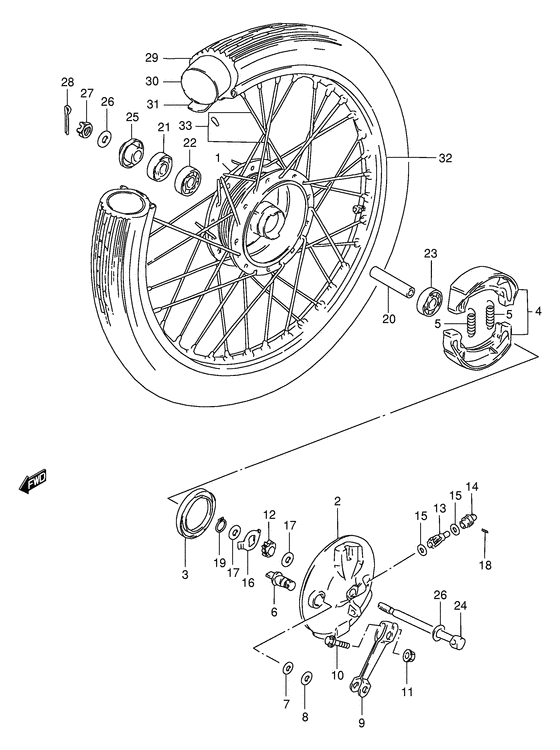 Transom + tube