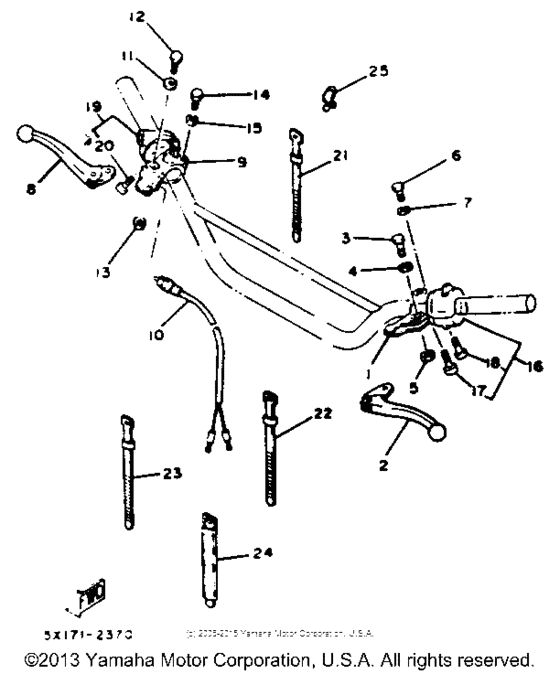 Handle switch - lever