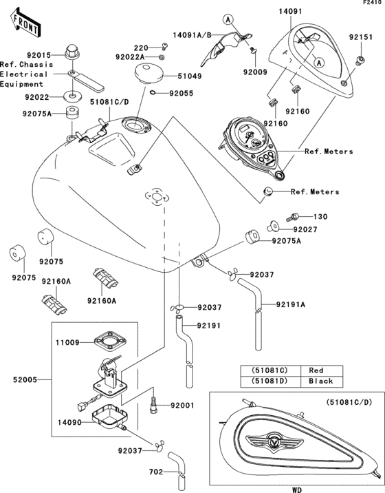 Fuel tank(1/2)(vn1500-n1h/n2h)