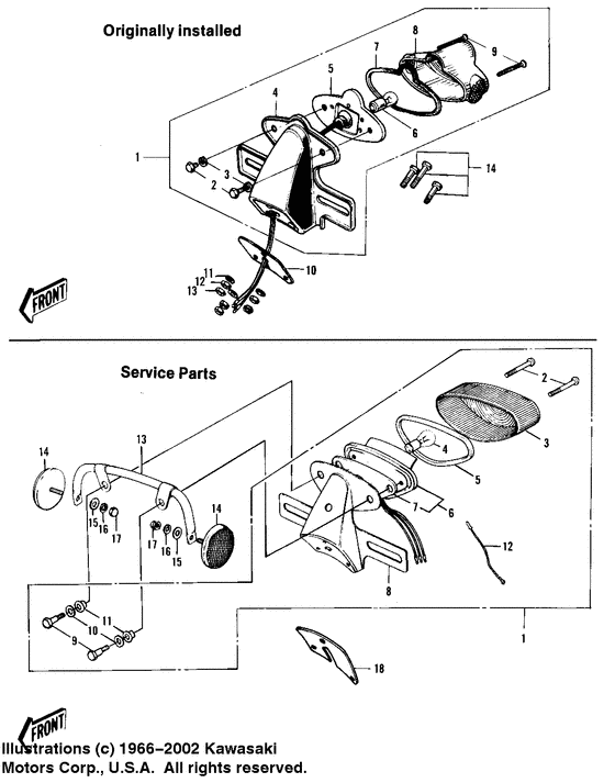 Taillight unit ass`y