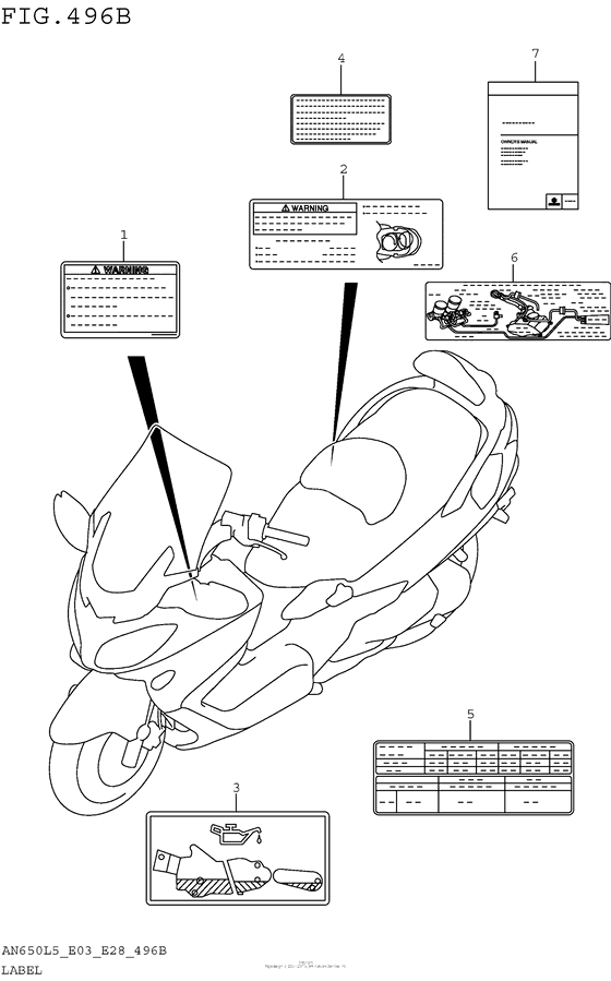 Label (An650L5 E33)