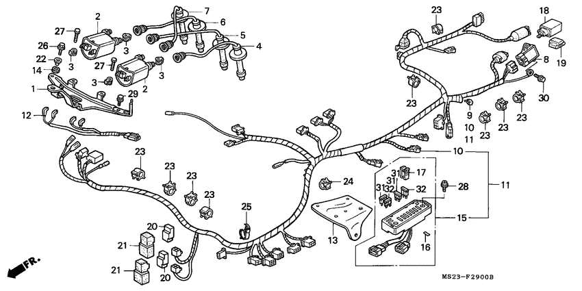 Harness wire