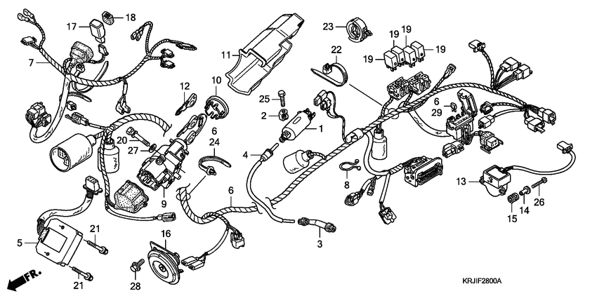 Harness wire