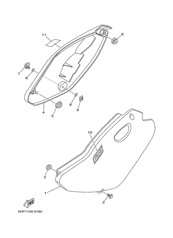  Боковые обтекатели