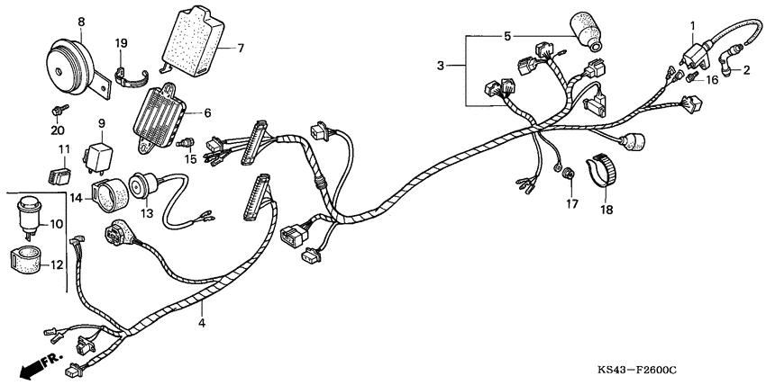 Harness wire