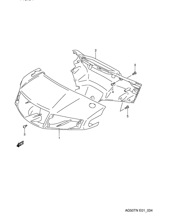 AG50 Рулевое покрытие
