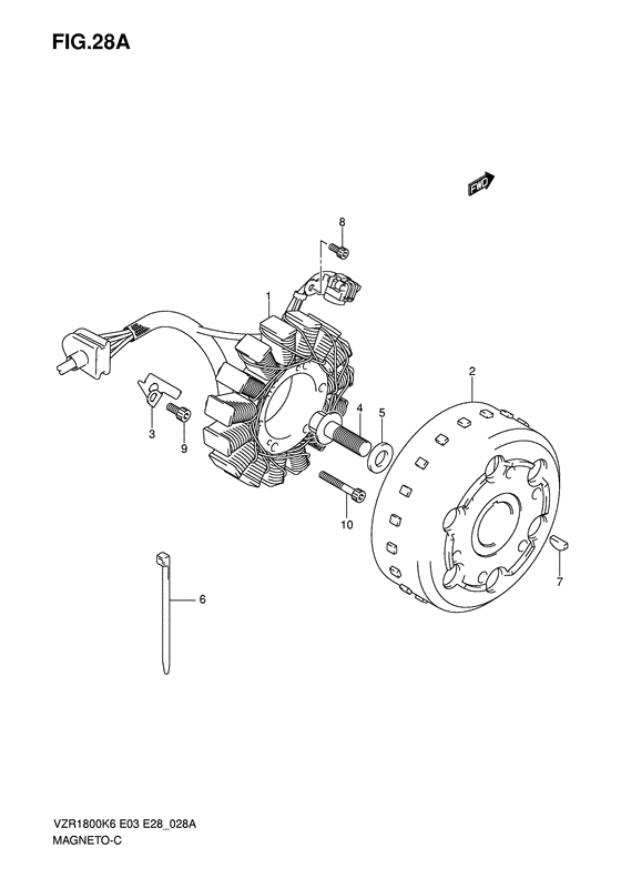 VZR1800 Зажигание