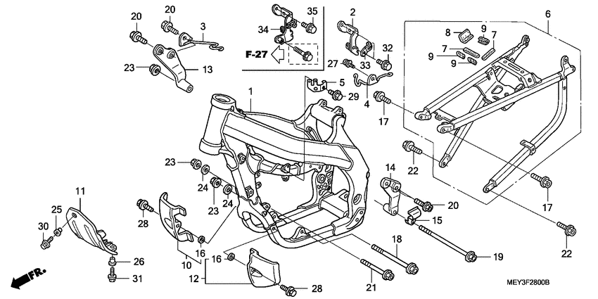 Frame body