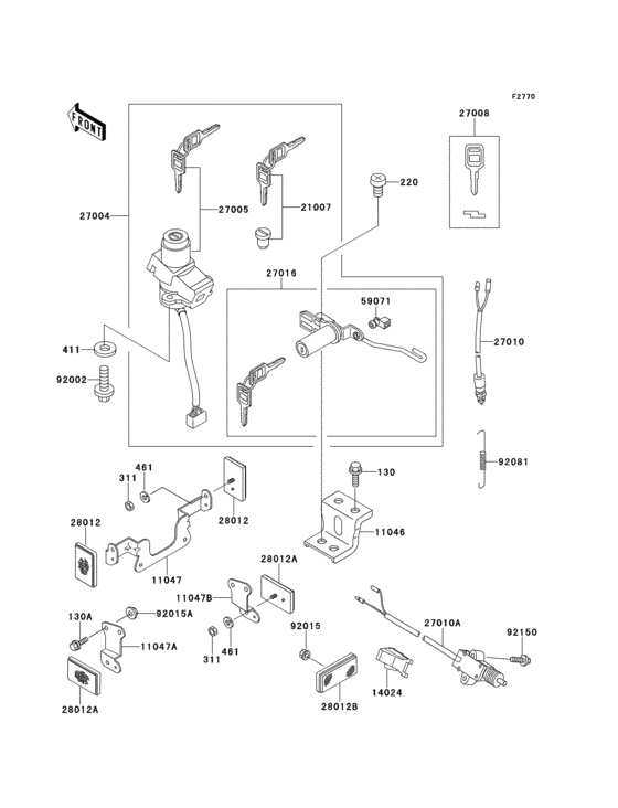 Ignition switch(1/2)(-004498)