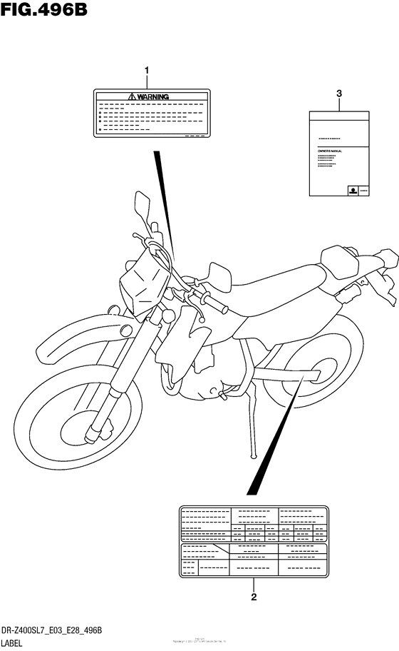 Label (Dr-Z400Sl7 E28)