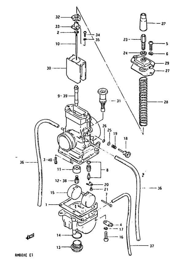 Carburetor assy