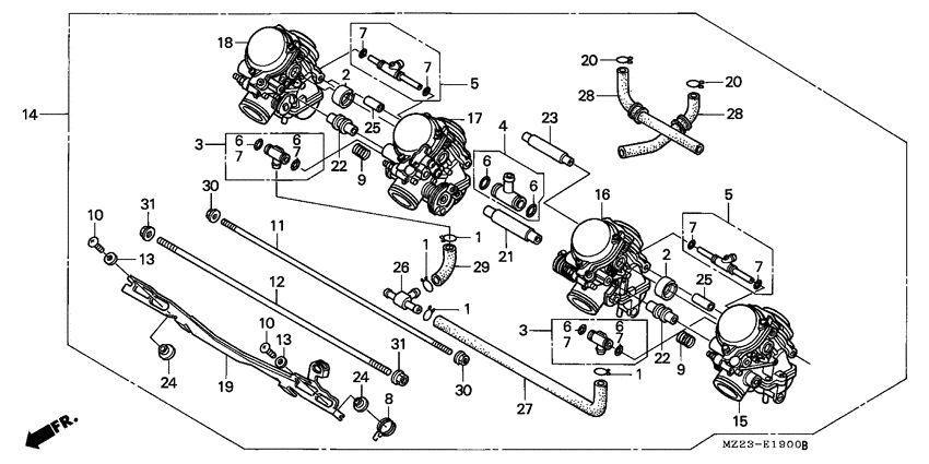 Carburetor assy
