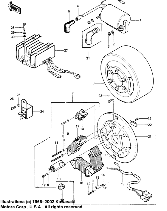 Ignition/generator/regulator