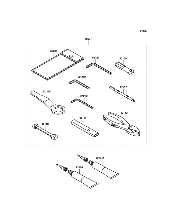 ZX636 Owner's Tools