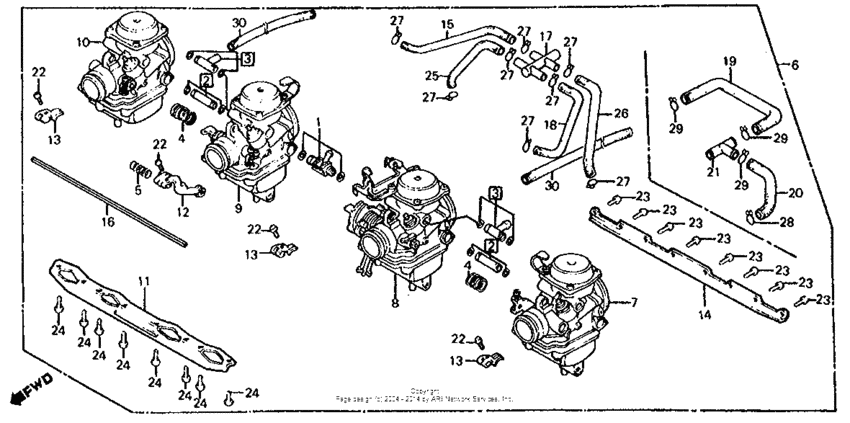Carburetor (assy., link)