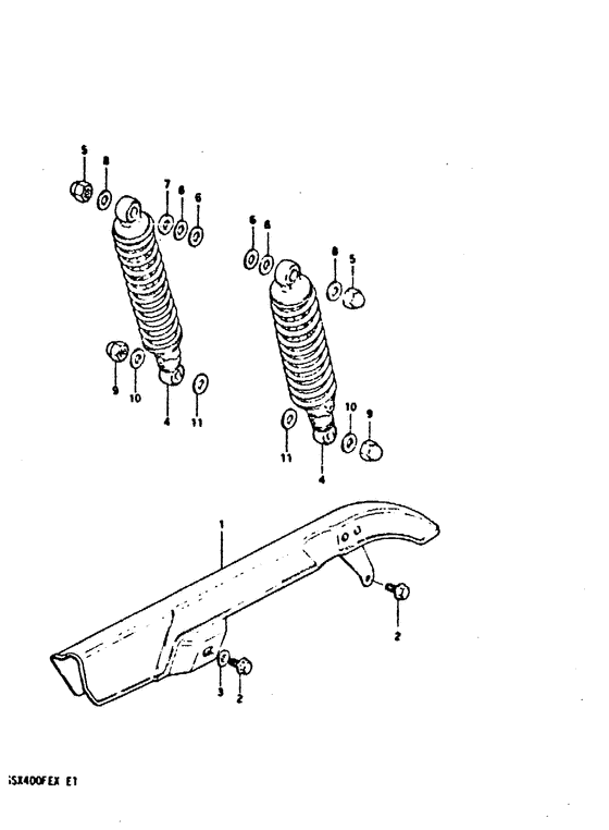 Chain case - shock absorber