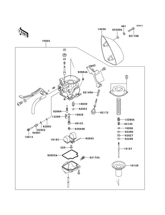 Carburetor assy