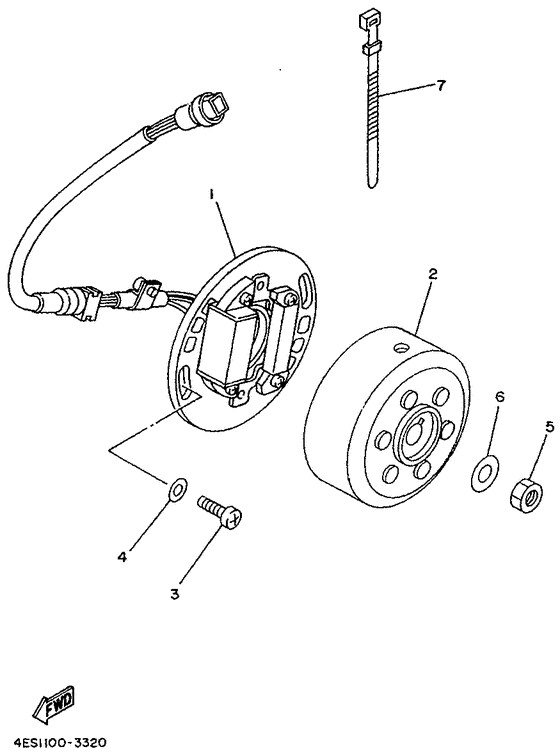 YZ80E Генератор