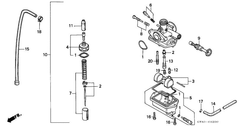 Carburetor assy