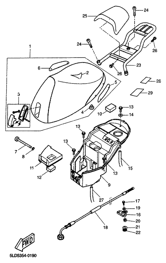 Seat. carrier