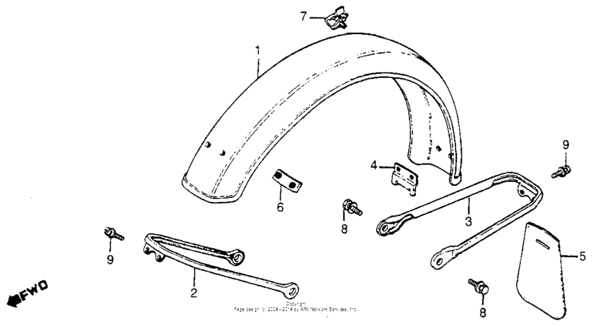 NA50 Переднее крыло