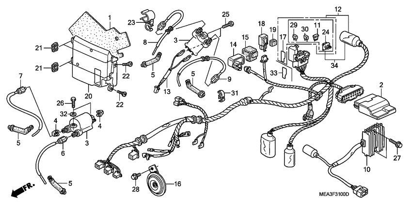Harness wire