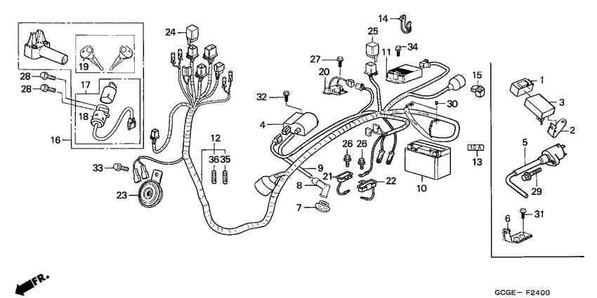 Harness wire