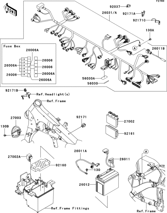 VN900 Электрика
