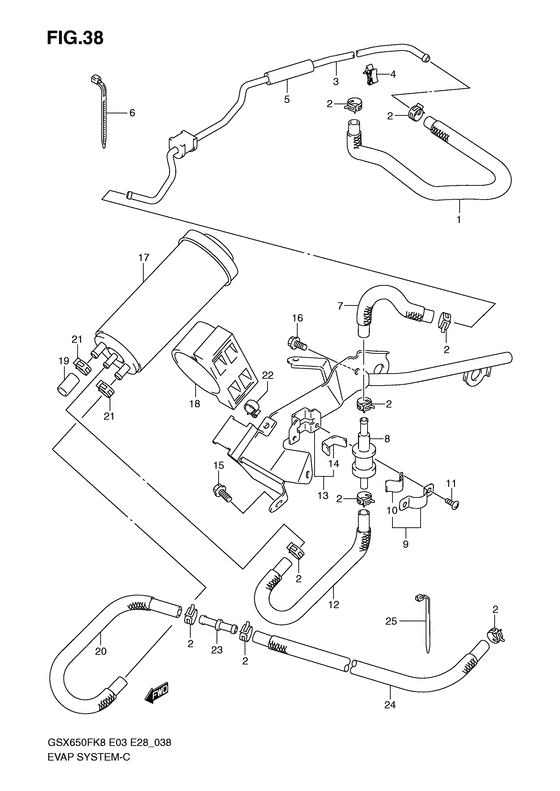 Evap system