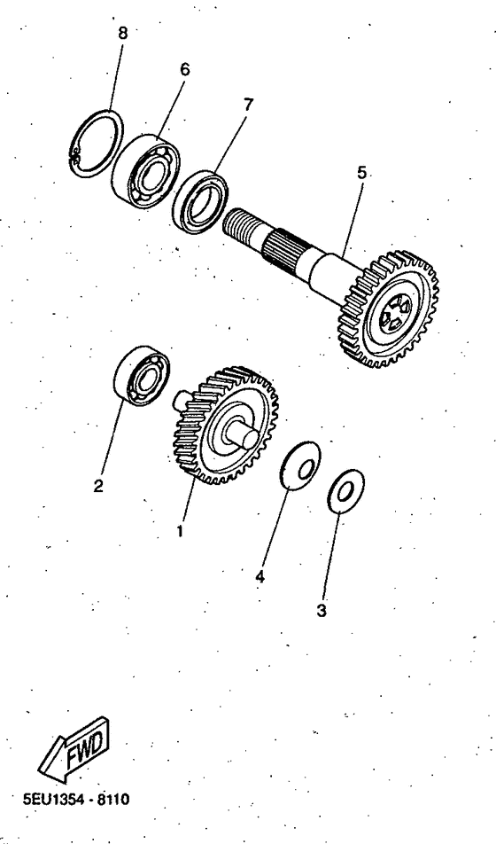 YH50 Трансмиссия