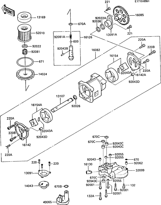 ZL1000 Oil pump(1 / 2)