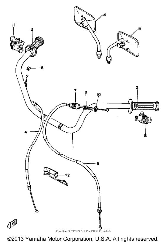 XS1100LG Троса