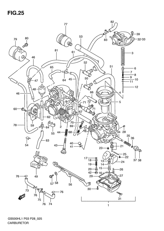 Carburetor assy