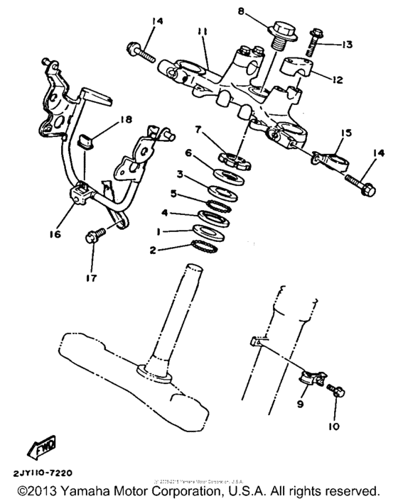 TW200 Управление