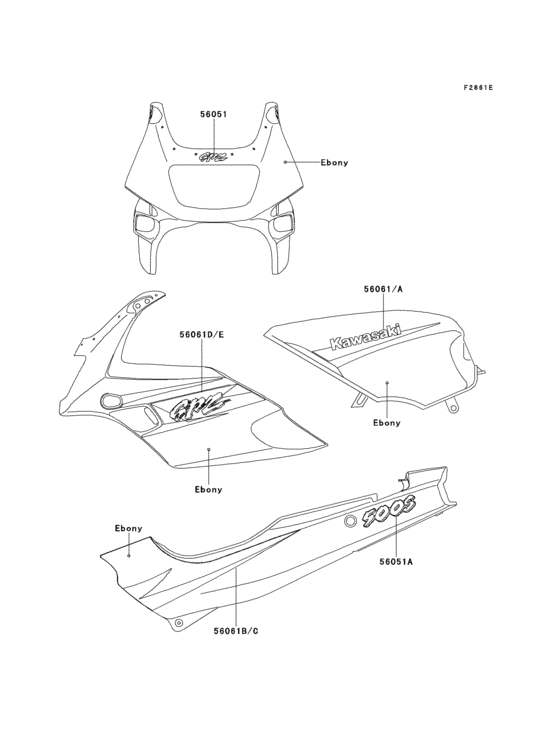  Decals(ebony)(ex500-f3)