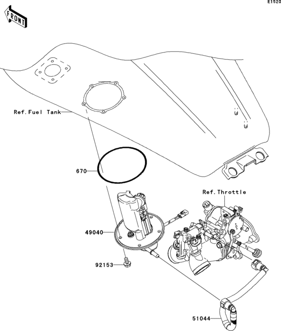  Топливный насос