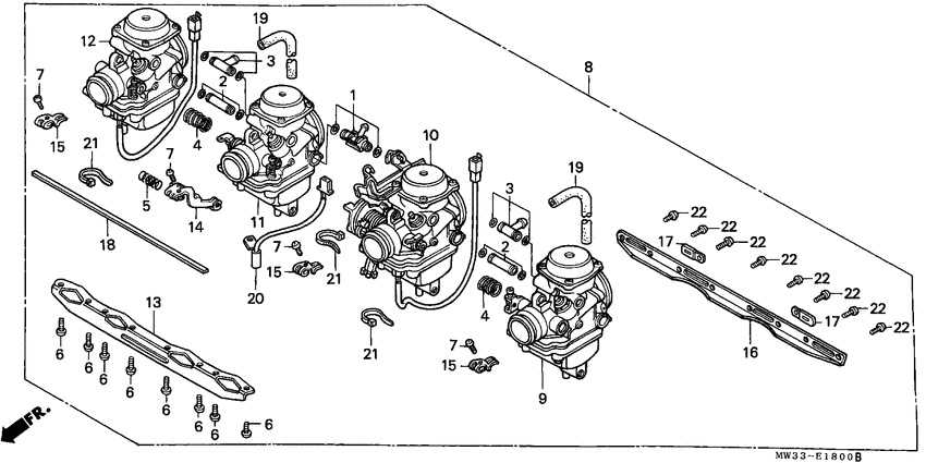 Carburetor assy