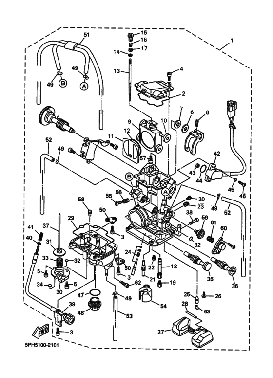 Carburetor assy