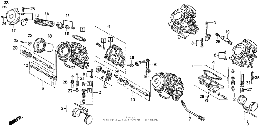 Carburetor comp. 90-93