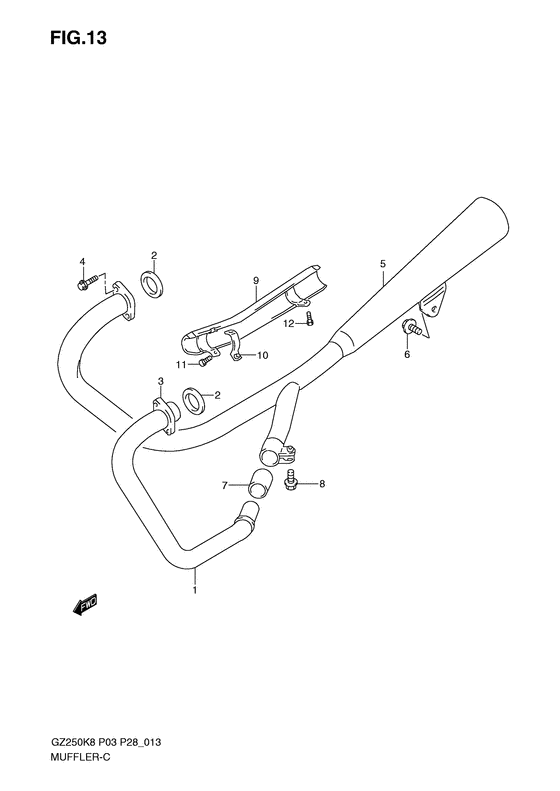 Muffler comp