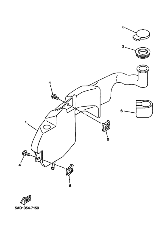 YN50R Бак масляный
