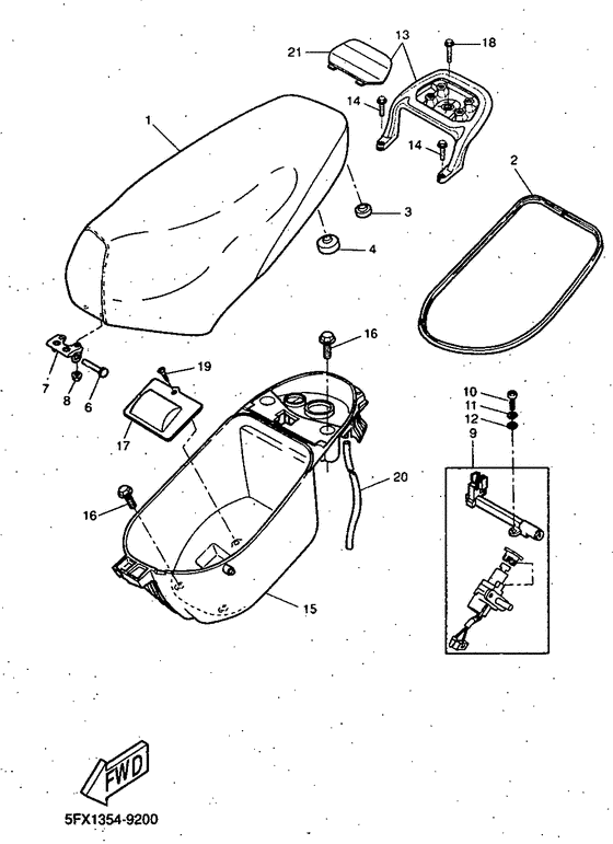 Seat. carrier