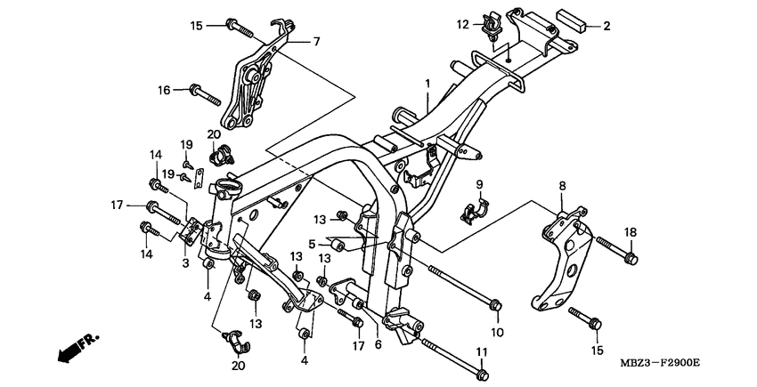 Frame body