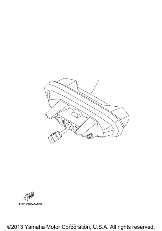 FZ09ECR Фонарь