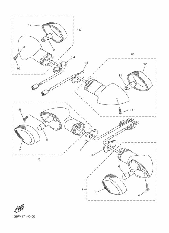 FZ8-N Проблесковый световой сигнал