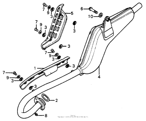 XL75 Глушитель