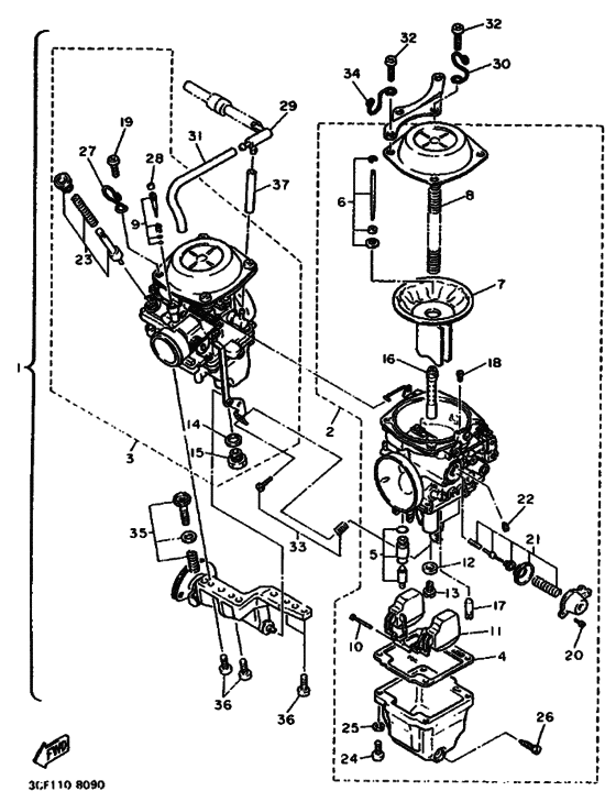 Carburetor assy