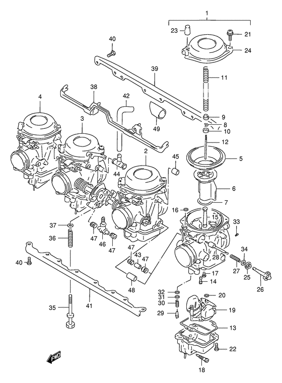 Carburetor assy