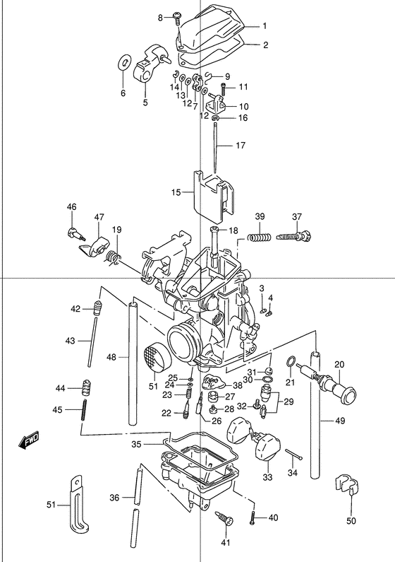 Carburetor assy